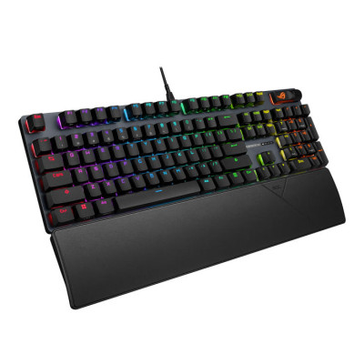 ASUS Клавіатура механічна ROG Strix Scope II X, 104key, USB-A, EN, RGB, чорний