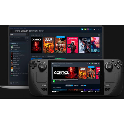 Steam Deck Ігрова консоль Valve STEAM DECK OLED 512GB Certified Refurbished