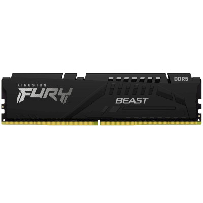 Kingston Пам'ять ПК DDR5 16GB 5600 FURY Beast Black EXPO