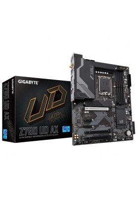 Gigabyte Материнська плата Z790 UD AX s1700 Z790 4xDDR5 M.2 HDMI DP ATX