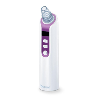 Beurer Масажер для обличчя вакуумний, аккумулятор, USB, вага-0.15кг, 3 режими, білий