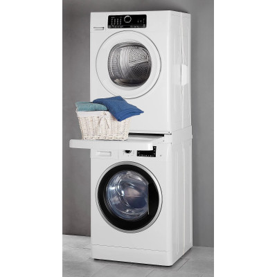 Whirlpool Комплект монтажний для з'єднання пральної машини з сушильною машиною, 45-60см, білий
