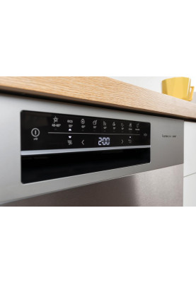 Gorenje Посудомийна машина, 16компл., A++, 60см, дисплей, 3 кошики, AquaStop, сірий