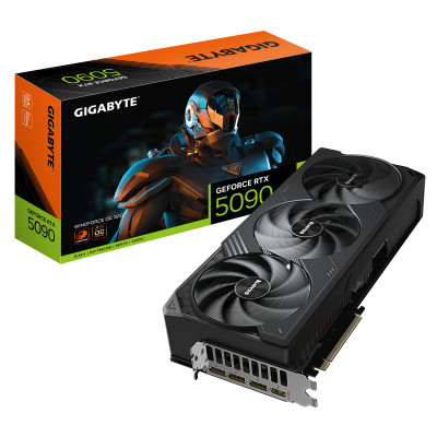 Gigabyte Відеокарта GeForce RTX 5090 32GB GDDR7 WINDFORCE OC