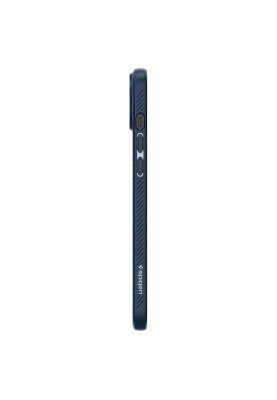 Spigen Чохол для Apple iPhone 15 Plus Liquid Air, Navy Blue