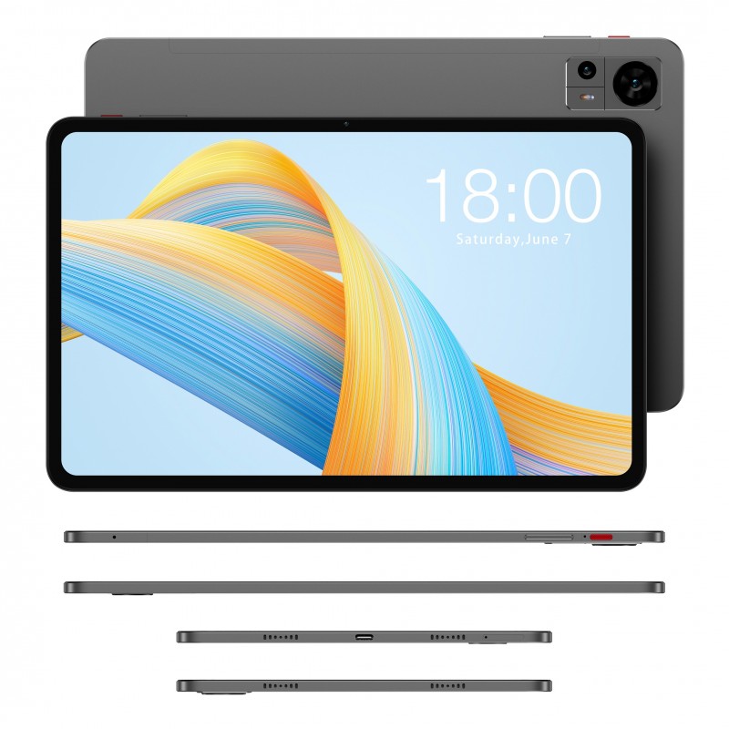 TECLAST Планшет T60 12" 8GB, 256GB, LTE, 8000mAh, Android, сірий