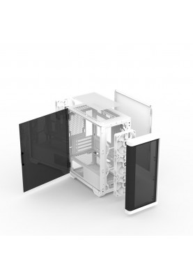 Zalman Корпус M4 без БЖ 2xUSB3.0, 1xUSB2.0 4x120мм ARGB VGA 320мм LCS ready TG Side Window mATX білий