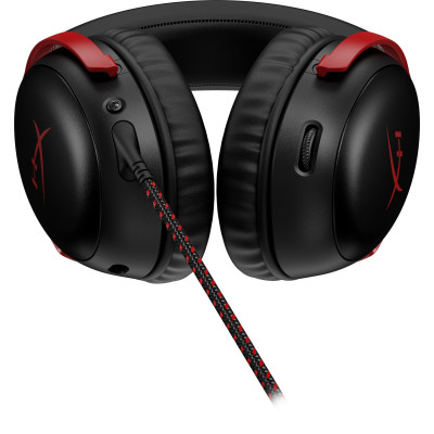 HyperX Гарнiтура Cloud III 3.5mm/USB-A/USB-C Black/Red