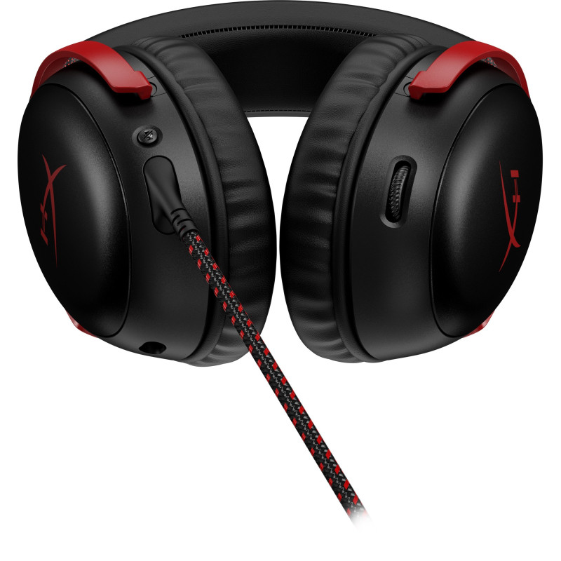 HyperX Гарнiтура Cloud III 3.5mm/USB-A/USB-C Black/Red