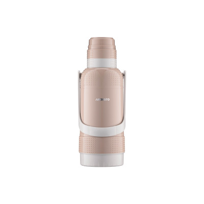 ARDESTO Термос Gemini Gourmet 3200 мл, пластик, скляна колба, коричневий