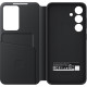 Samsung Чохол для Galaxy S24 (S921), Smart View Wallet Case, чорний