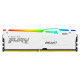 Kingston Пам'ять ПК DDR5 32GB 6000 FURY Beast Білий RGB XMP