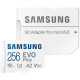 Samsung Мапа пам'яті Samsung microSD 256GB C10 UHS-I R130MB/s Evo Plus + SD