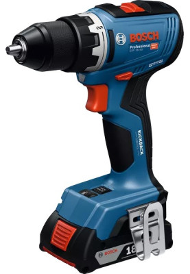 Bosch Шурупокрут-дриль акумуляторний GSR 18V-65 18В 31·63Нм 0-550·0-2100об·хв 1.06кг