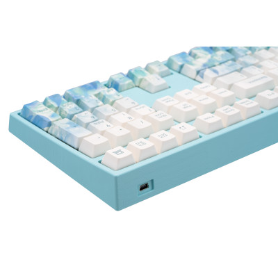 Varmilo Клавіатура механічна MA108 Jasmine 108Key, EC V2 Ivy, USB-A, EN, White Led