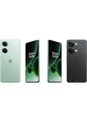 OnePlus Смартфон Nord 3 5G (CPH2493) 6.74" 16/256GB, 2SIM, 5000мА•год, Misty Green