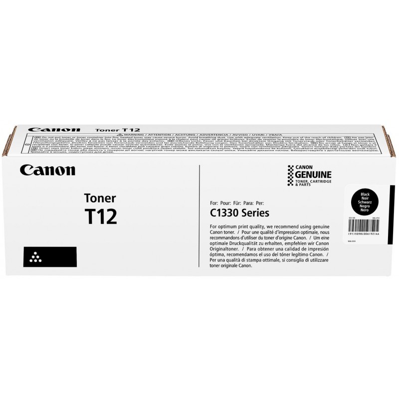 Canon Картридж T12 i-SENSYS XC1333 Series (7400 стор.) Black