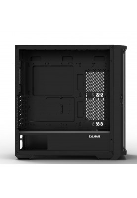 Zalman Корпус Z10, без БЖ, 2xUSB3.0, 1xUSB Type-C, 3x140mm Black fans, 1x120mm Black fans, TG Side Panel, EATX, Black