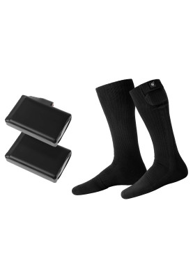 2E Tactical Шкарпетки з підігрівом Race Plus Black високі, розмір XL