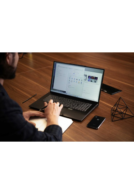 2E Ноутбук Complex Pro 17 17.3" FHD IPS AG, Intel i5-1240P, 16GB, F512GB, UMA, Win11P, чорний