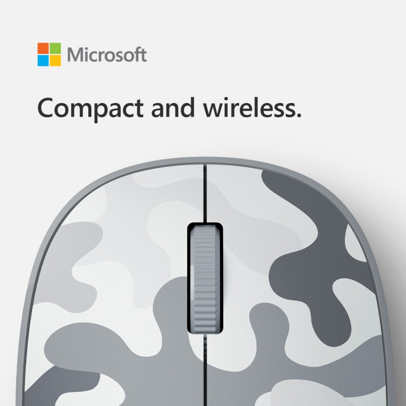 Microsoft Миша Camo SE Bluetooth White