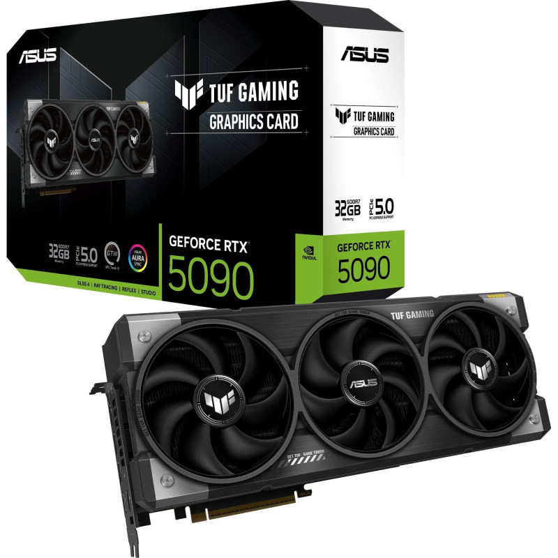 ASUS Відеокарта GeForce RTX 5090 32GB GDDR6 TUF-RTX5090-32G-GAMING