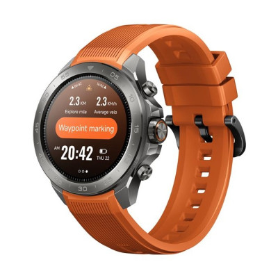 Mibro Смарт-годинник GS Explorer S 48мм, 1.32", 466x466, AMOLED, BT 5.3, Dual-band GPS, 10 ATM, титан-силікон