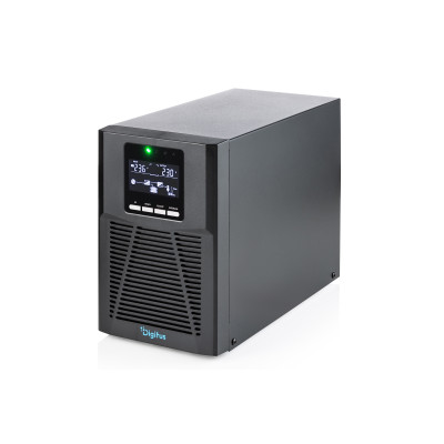 Digitus Джерело безперебійного живлення 1000VA/1000W, Tower, LCD, RJ45, RS232, USB, 8xC13