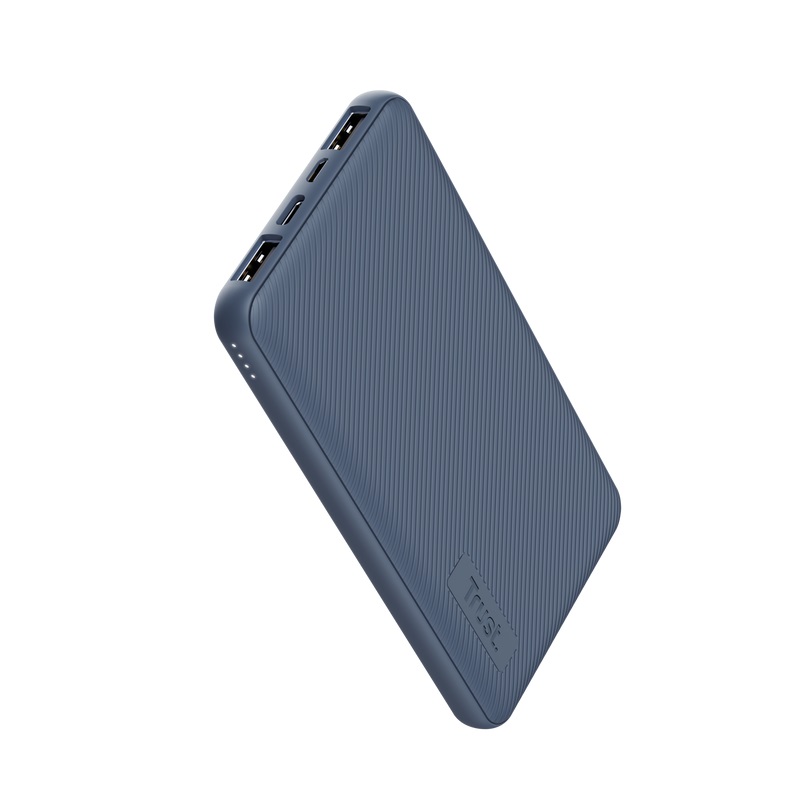 Trust Акумулятор портативний літій-іонний Primo ECO 10000 mAh Blue