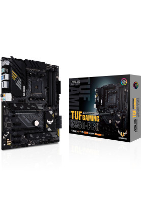 ASUS Материнська плата TUF GAMING B550-PRO sAM4 B550 4xDDR4 M.2 HDMI DP ATX