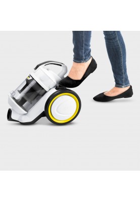 Karcher Пилосос контейнерний VC 3, 700Вт, конт пилок -0.9л, НЕРА 13, білий