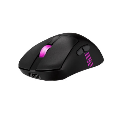 ASUS Миша ROG Keris II Origin, RGB, USB-A/WL/BT, чорний