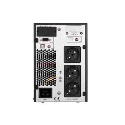 2E Джерело безперебійного живлення OD2000, 2000VA/1800W, LCD, USB, 3xSchuko