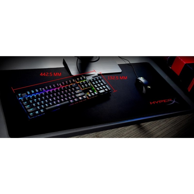 HyperX Клавіатура Alloy Origins Aqua USB RGB PBT ENG/RU, Black