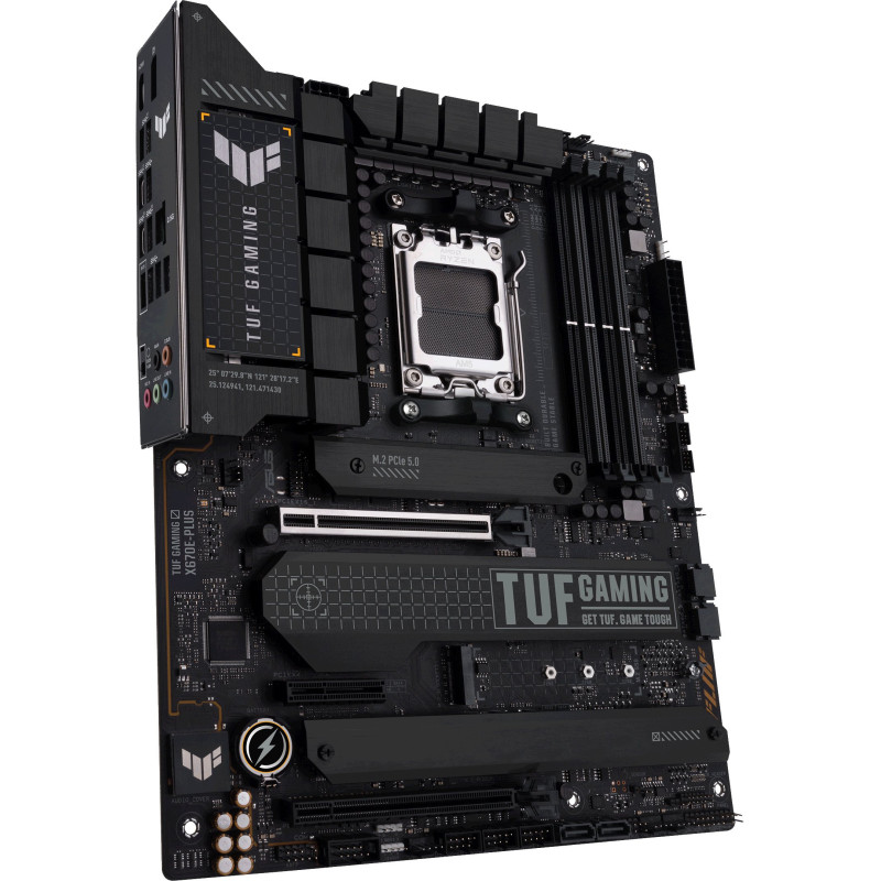ASUS Материнcька плата TUF GAMING X670E-PLUS sAM5 X670 4xDDR5 M.2 HDMI DP ATX
