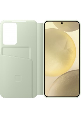 Samsung Чохол для Galaxy S24+ (S926), Smart View Wallet Case, зелений світлий