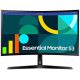 Samsung Монітор 23.8" S24D366 D-Sub, HDMI, VA, 100Hz, 4ms, CURVED