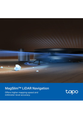 TP-Link Робот-пилосмок TAPO RV 20 MAX LIDAR з підтримкою вологого прибирання + док-станція