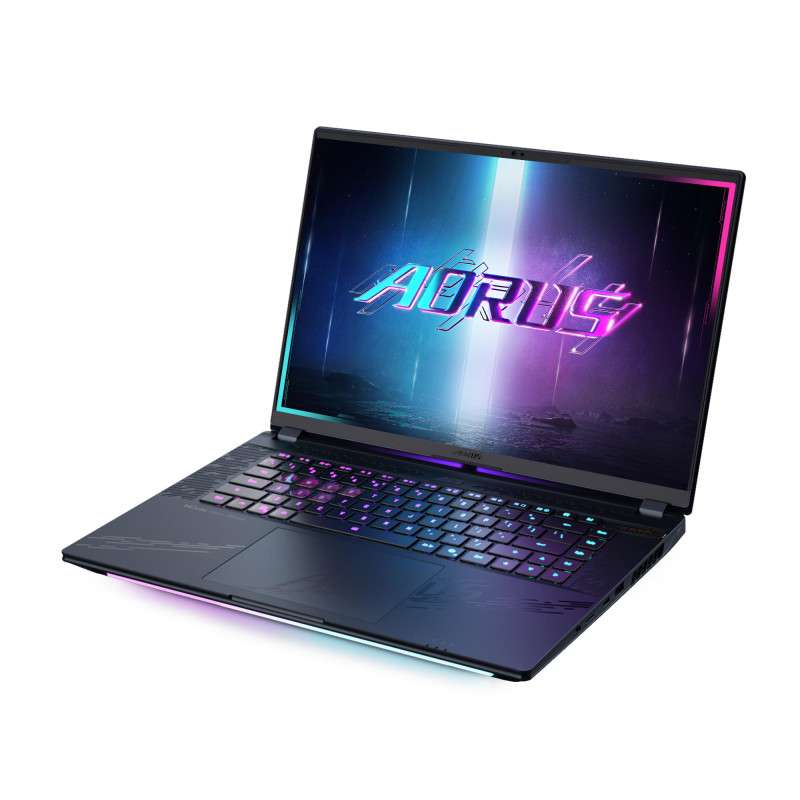 Gigabyte Ноутбук AORUS MASTER 16X 16.0 QHD OLED 240Hz, INTEL ARL HX Ultra9, 32GB, F2TB, NVD5080-16, W11, чорний