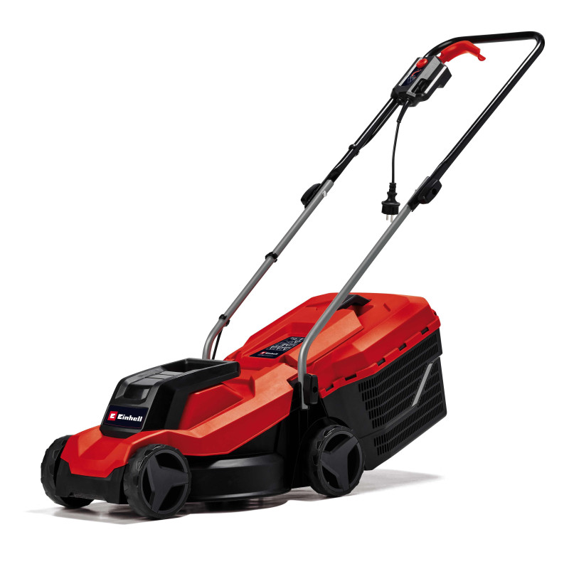 Einhell Газонокосарка електрична GC-EM 1000/32, 1000 Вт, 32 см, 20-70 мм, бак 30 л, до 300 м2, 7.91 кг
