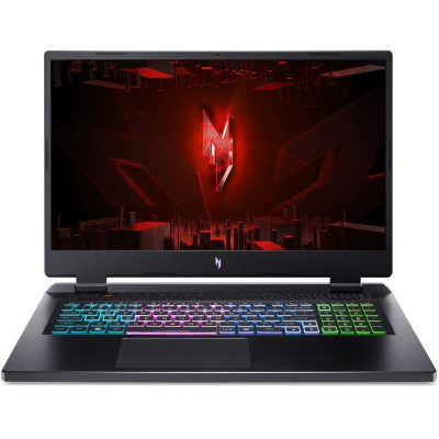 Acer Ноутбук Nitro 17 AN17-51 17.3" QHD IPS, Intel i7-13700H, 32GB, F1TB, NVD4050-6, Lin, чорний