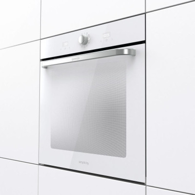 Gorenje Духовий шафа електричний, 77л, A, пара, дисплей, макс.темпер.-300, білий