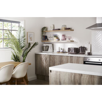 Kenwood Кухонная машина, 1200Вт, чаша-метал, корпус-метал, насадок-3, срібний