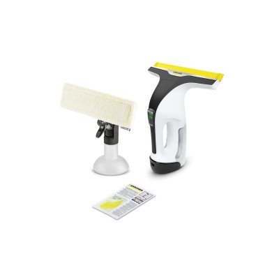 Karcher Пилосос віконний WV 6 Plus, вода -0.15л, автон. робота до 100хв, вага-0.76кг, білий