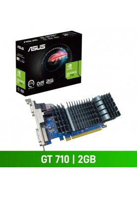 ASUS Відеокарта GeForce GT710 2GB GDDR3 silent EVO GT710-SL-2GD5-BRK-EVO