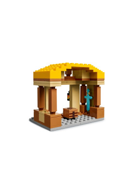 LEGO Конструктор Minecraft Напад на село з повітряною кулею Ґаст