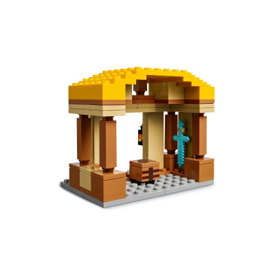 LEGO Конструктор Minecraft Напад на село з повітряною кулею Ґаст