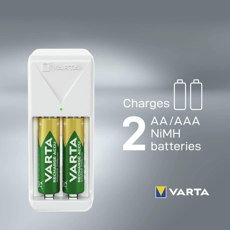 VARTA Зарядний пристрій Varta Mini Charger 2хNI MH AA2100 мА•год