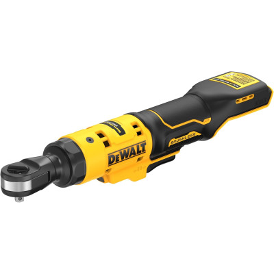 DeWALT Тріскачка акумуляторна DeWalt XR Li-Ion 12В 54Нм 250об/хв 1/4" 0.75кг без АКБ та ЗП