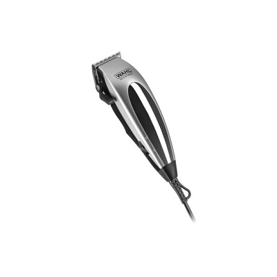 Moser Машинка для стриження WAHL HomePro Deluxe Combo, від мережі, вібраційний мотор, насадок-12, міні-тример у компл., сріблястий